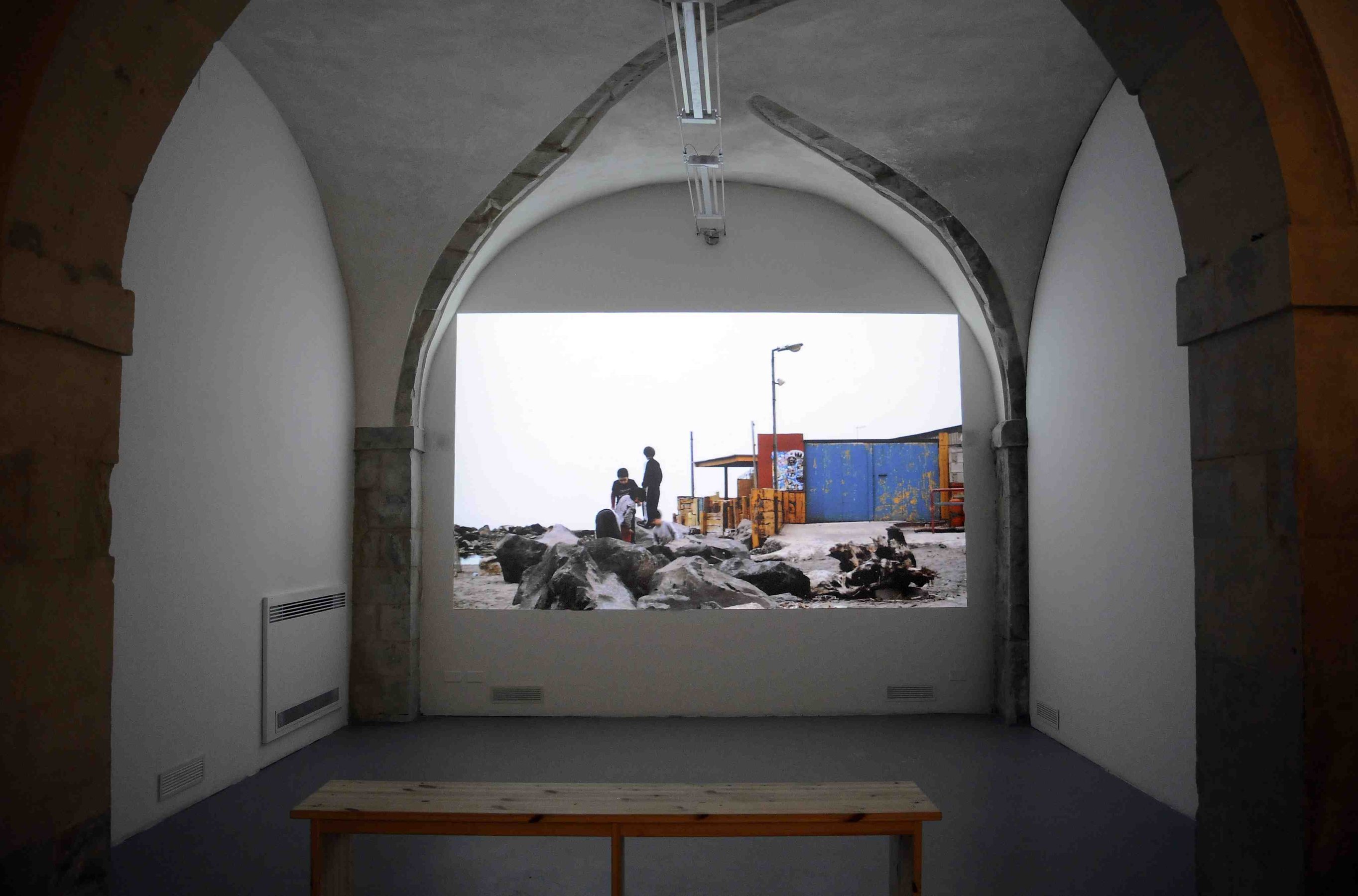 I’m Gonna Live Anyhow Until I die, paintings, 2012, installation view, Laveronica, Modica, Sicily