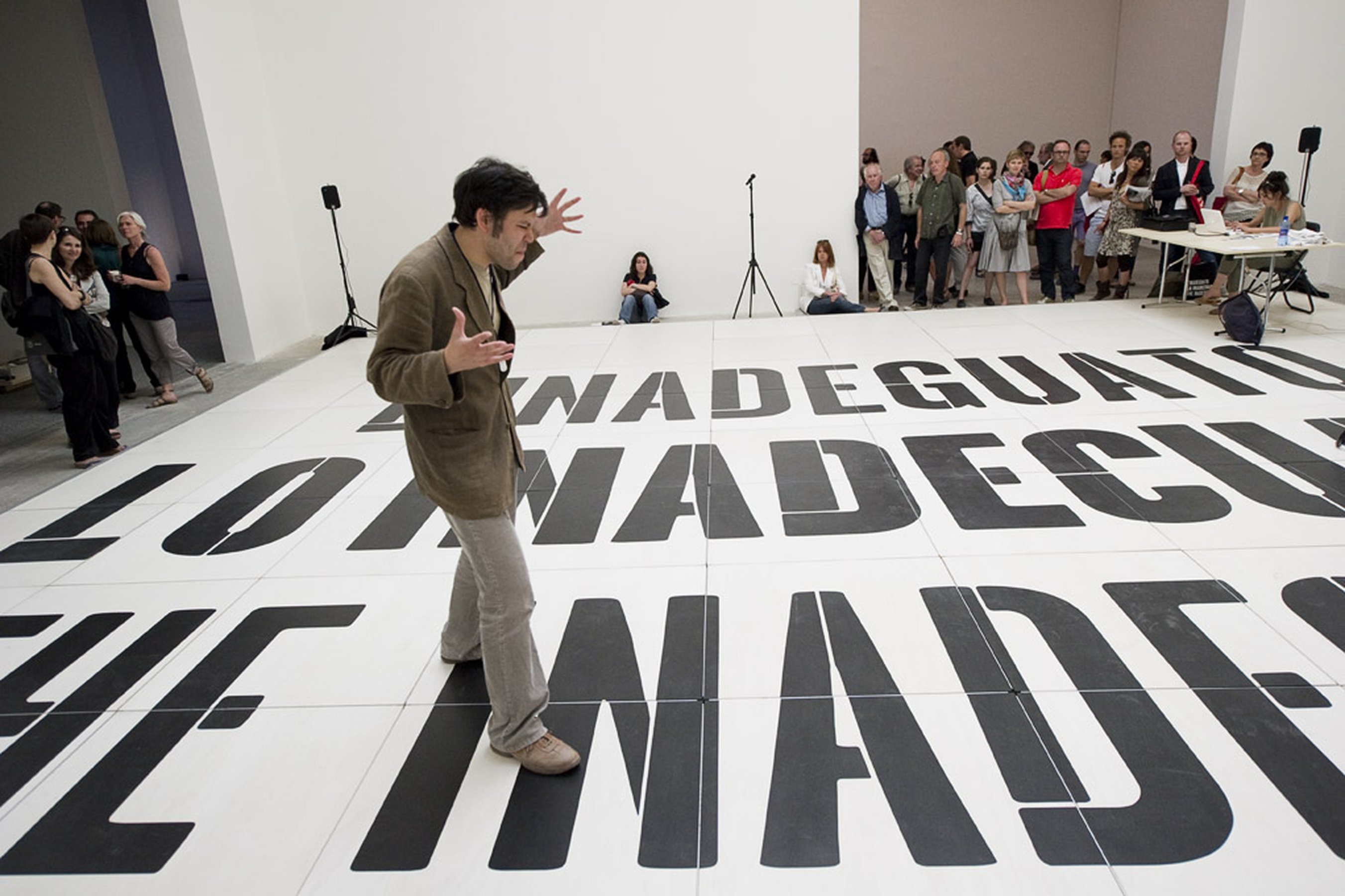 The Inadequate, 2011 Series of performances, conversations, theatre, debates at the Spanish Pavilion (54th Venice Biennale, 2011)
