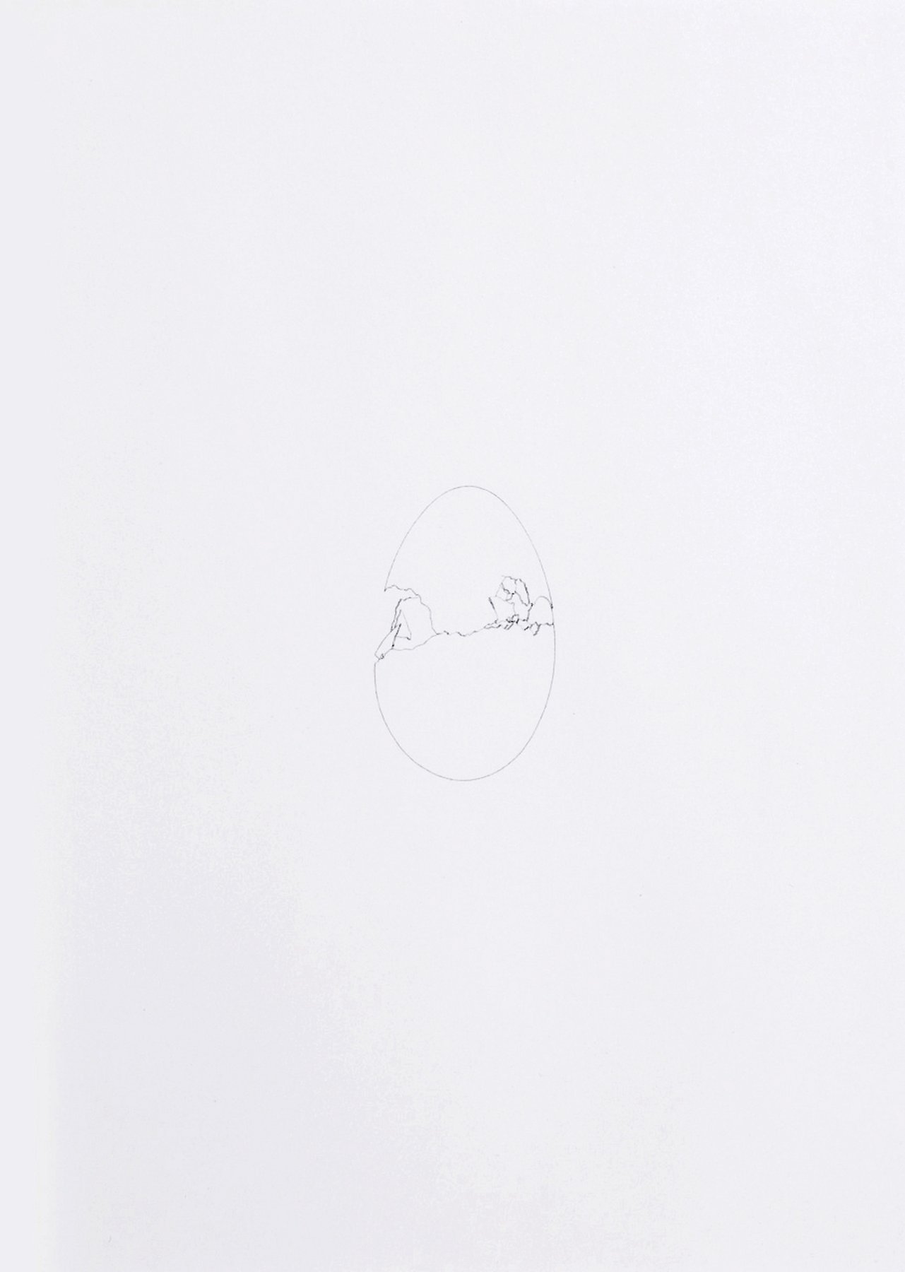 Giovanni De Lazzari Untitled, 2011 pencil on paper(series of 3 drawings) 22 × 30 cm; Trittico/triptych