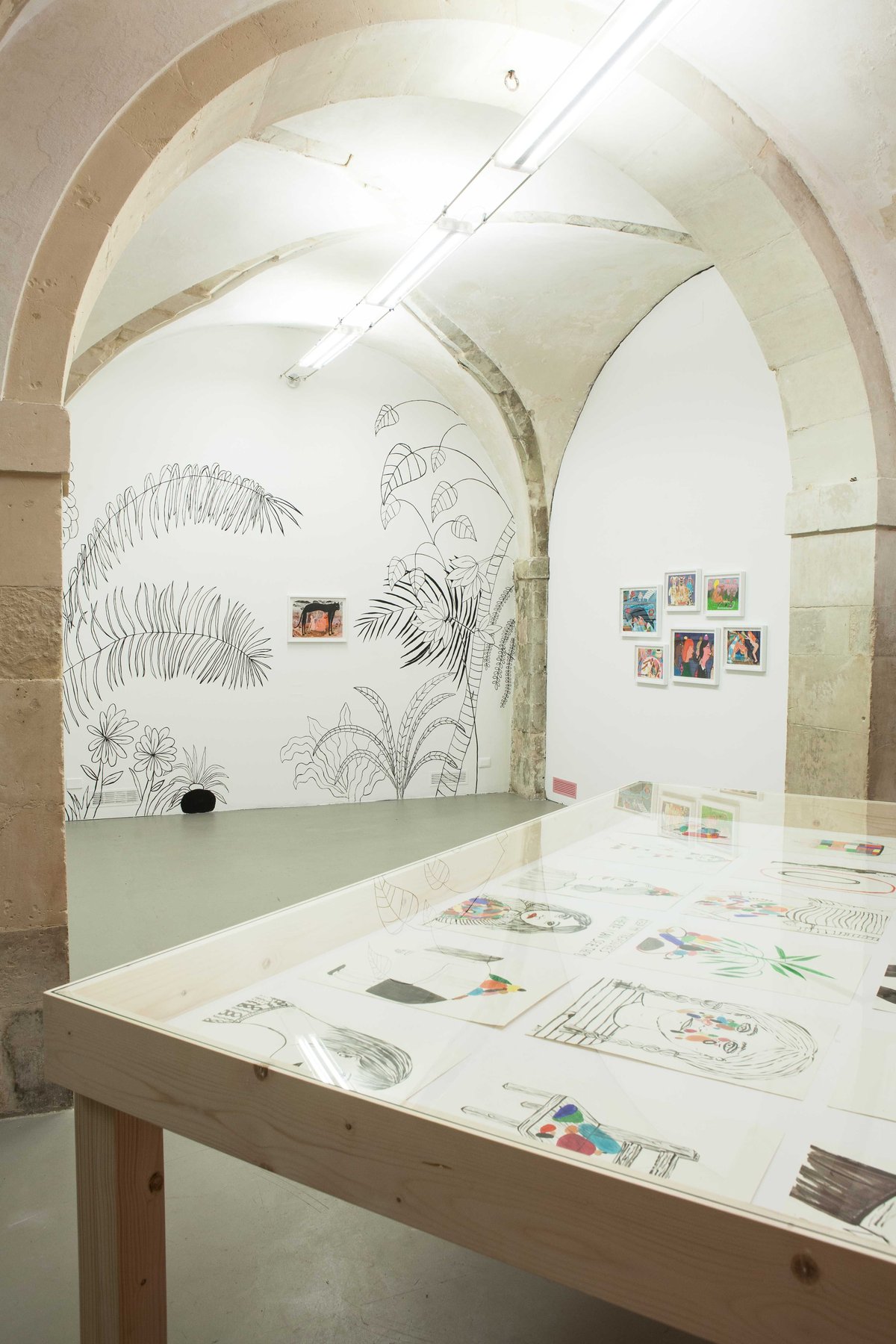 Alejandra Hernández Keep My Treasures Where I Can See Them installation view at Laveronica arte contemporanea, 2014  Ph: Francesco D'Amore