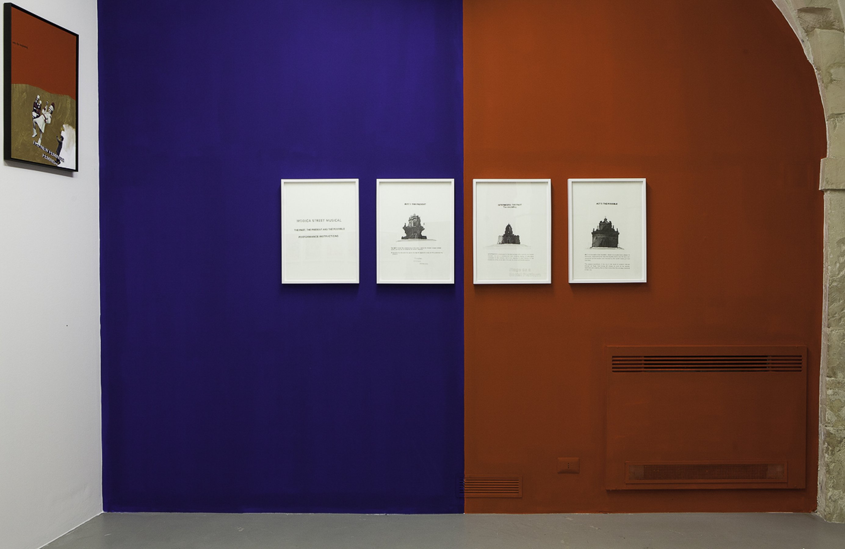 installation view at Laveronica arte contemporanea, Modica, 2016; ph. Francesco D'Amore