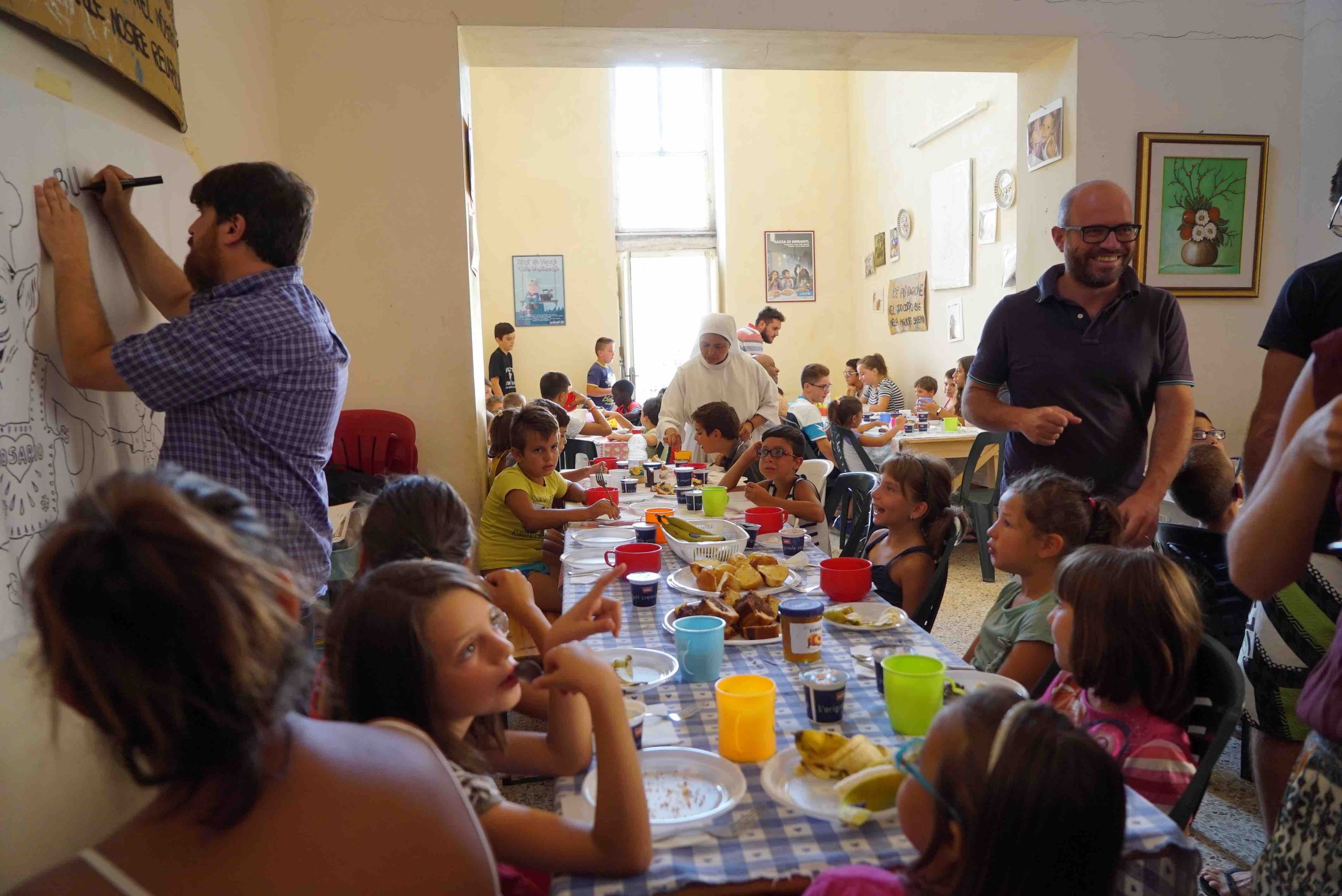 Free breakfast program, Convento del Rosario, Scicli