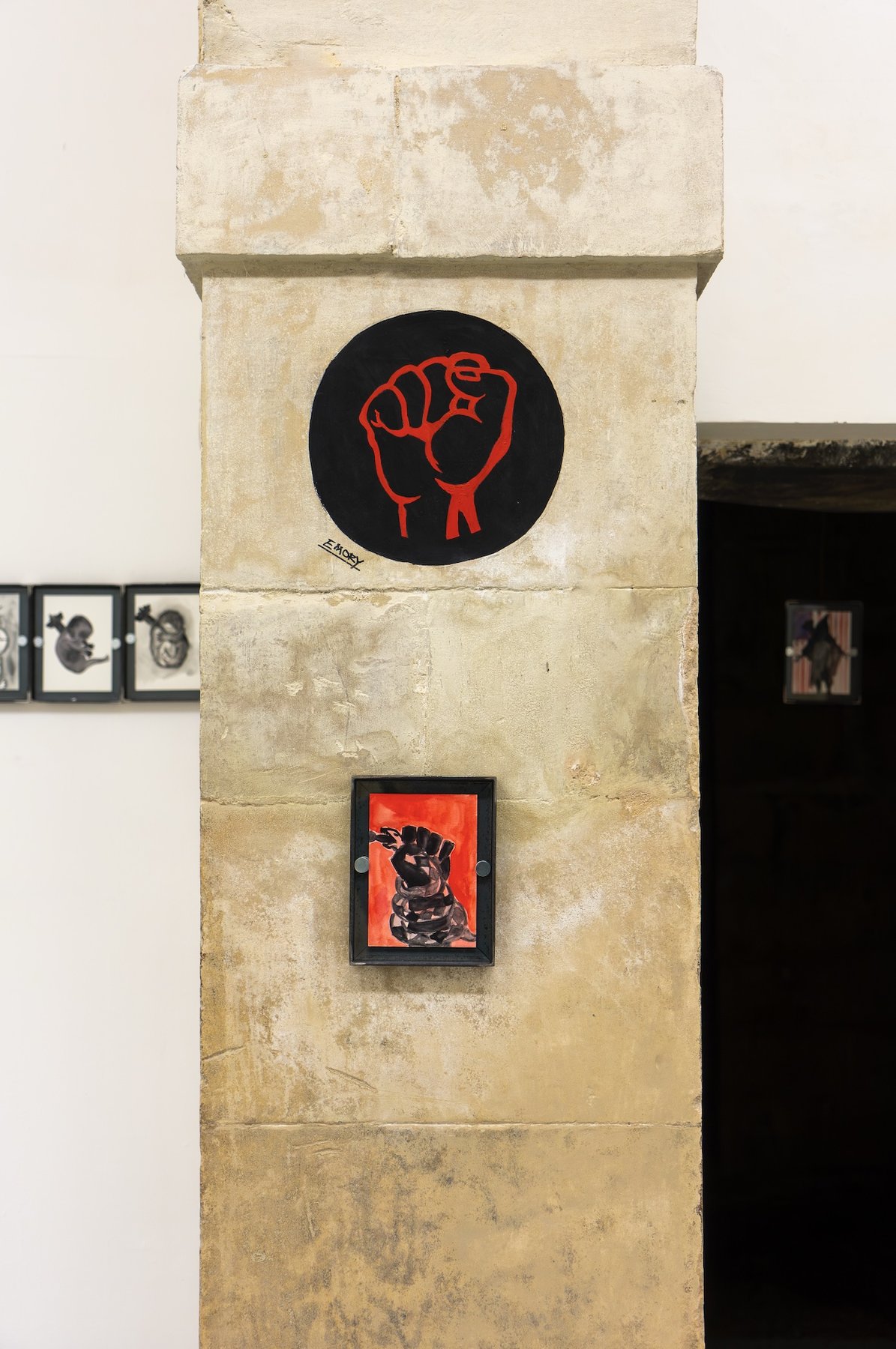 Long Live Gaza, installtion view, Malak Mattar solo show 2025, courtsey the artist and Laveronica arte contemporanea