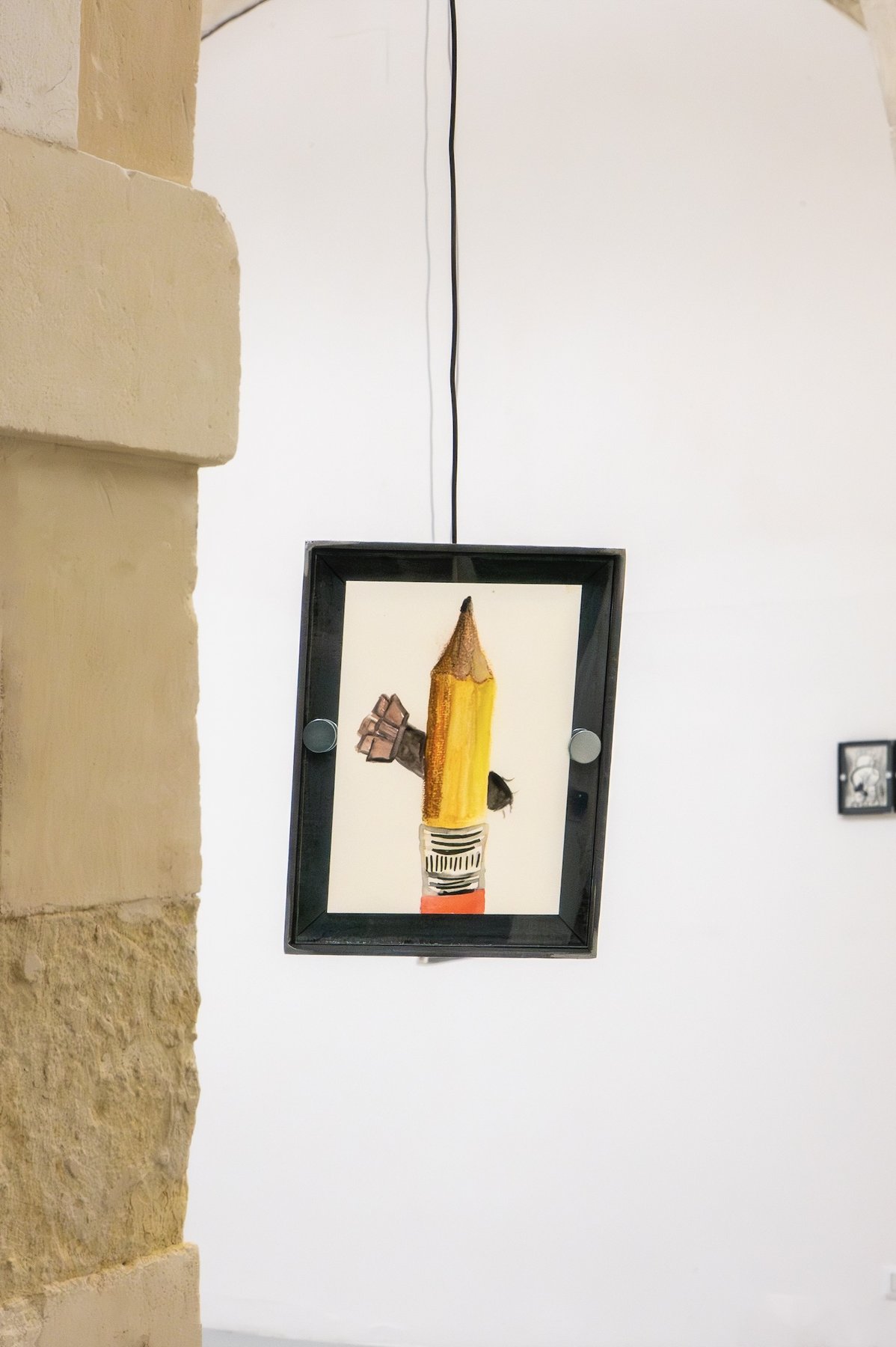 Long Live Gaza, installtion view, Malak Mattar solo show 2025, courtsey the artist and Laveronica arte contemporanea