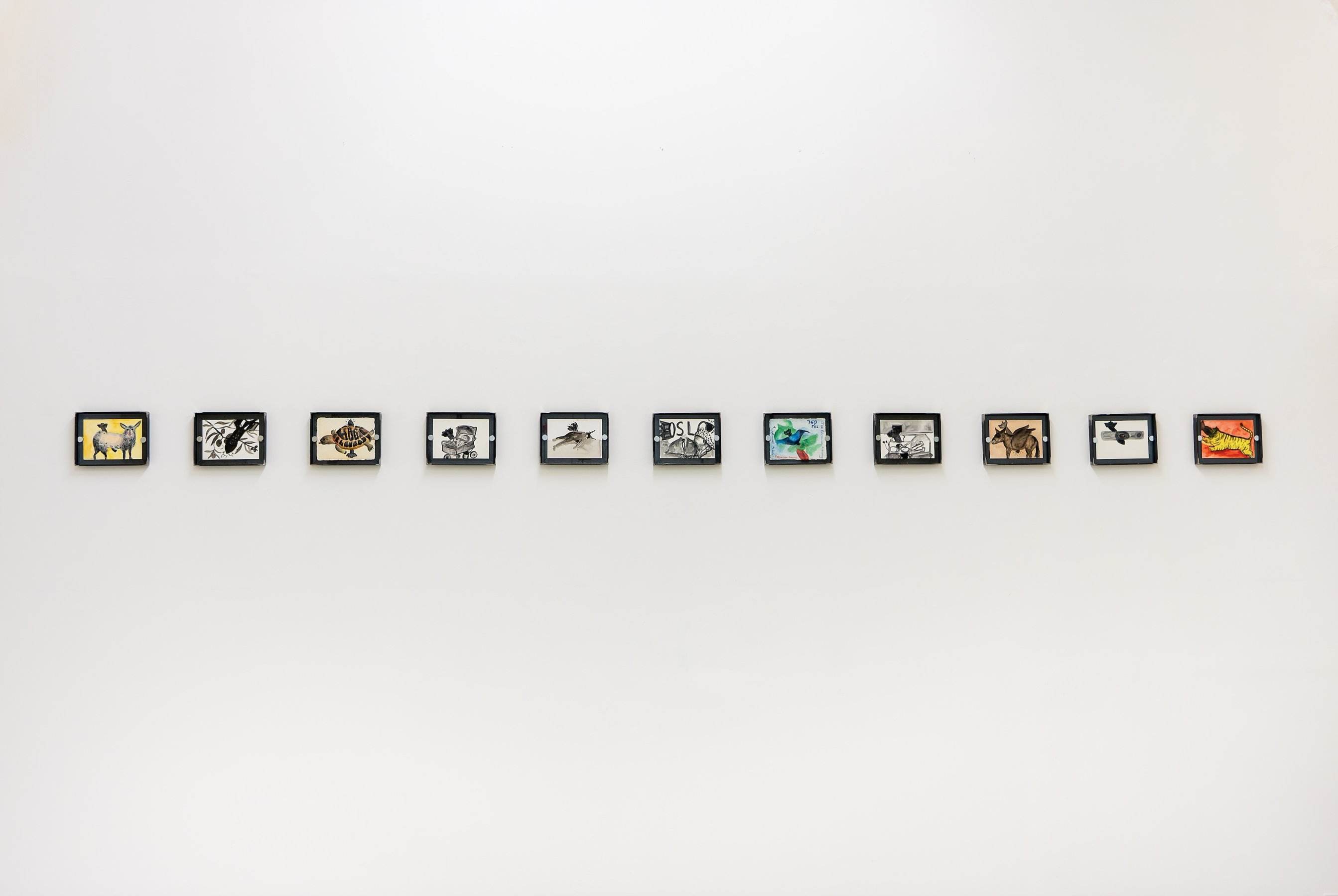 Long Live Gaza, installtion view, Malak Mattar solo show 2025, courtsey the artist and Laveronica arte contemporanea