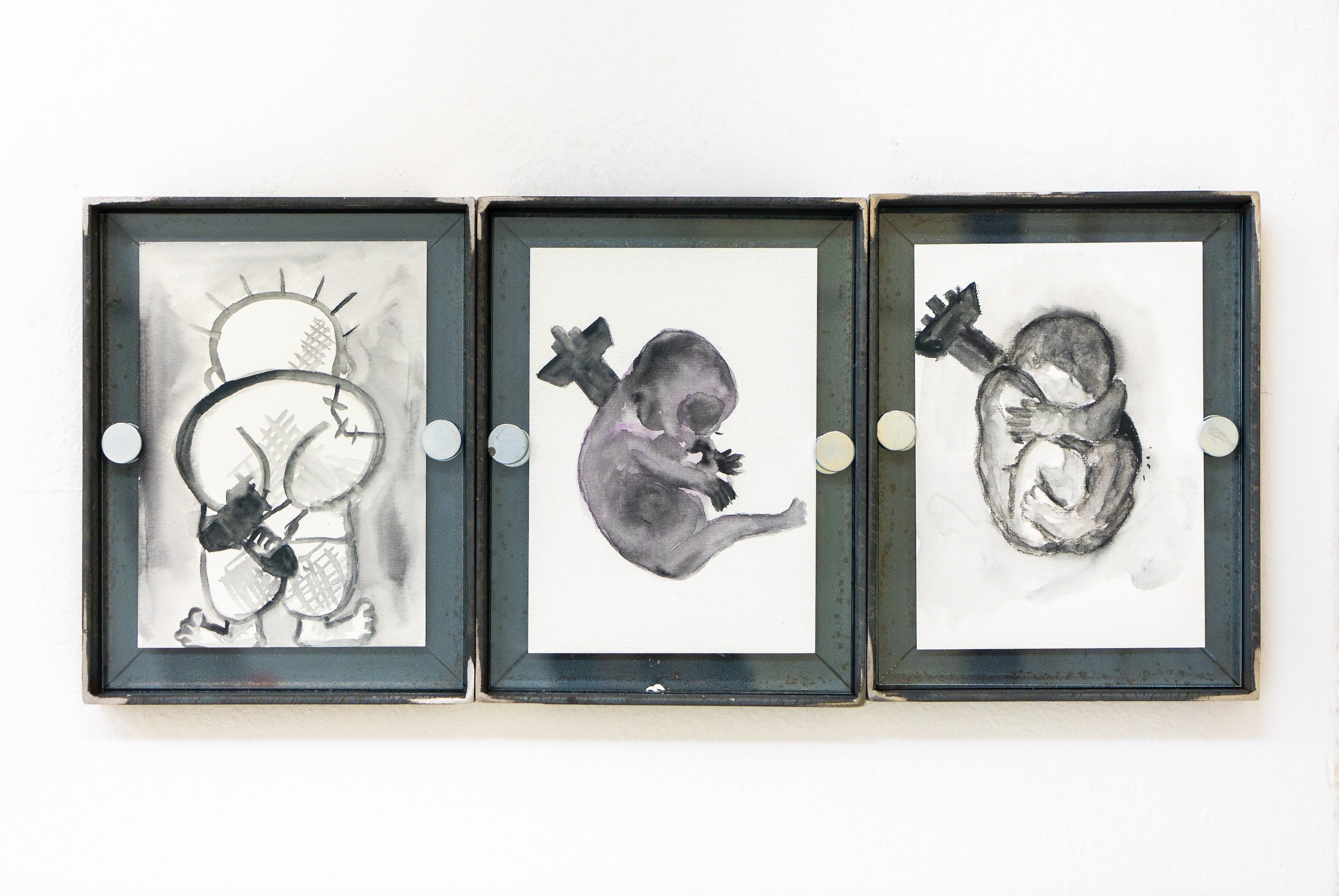 Long Live Gaza, installtion view, Malak Mattar solo show 2025, courtsey the artist and Laveronica arte contemporanea