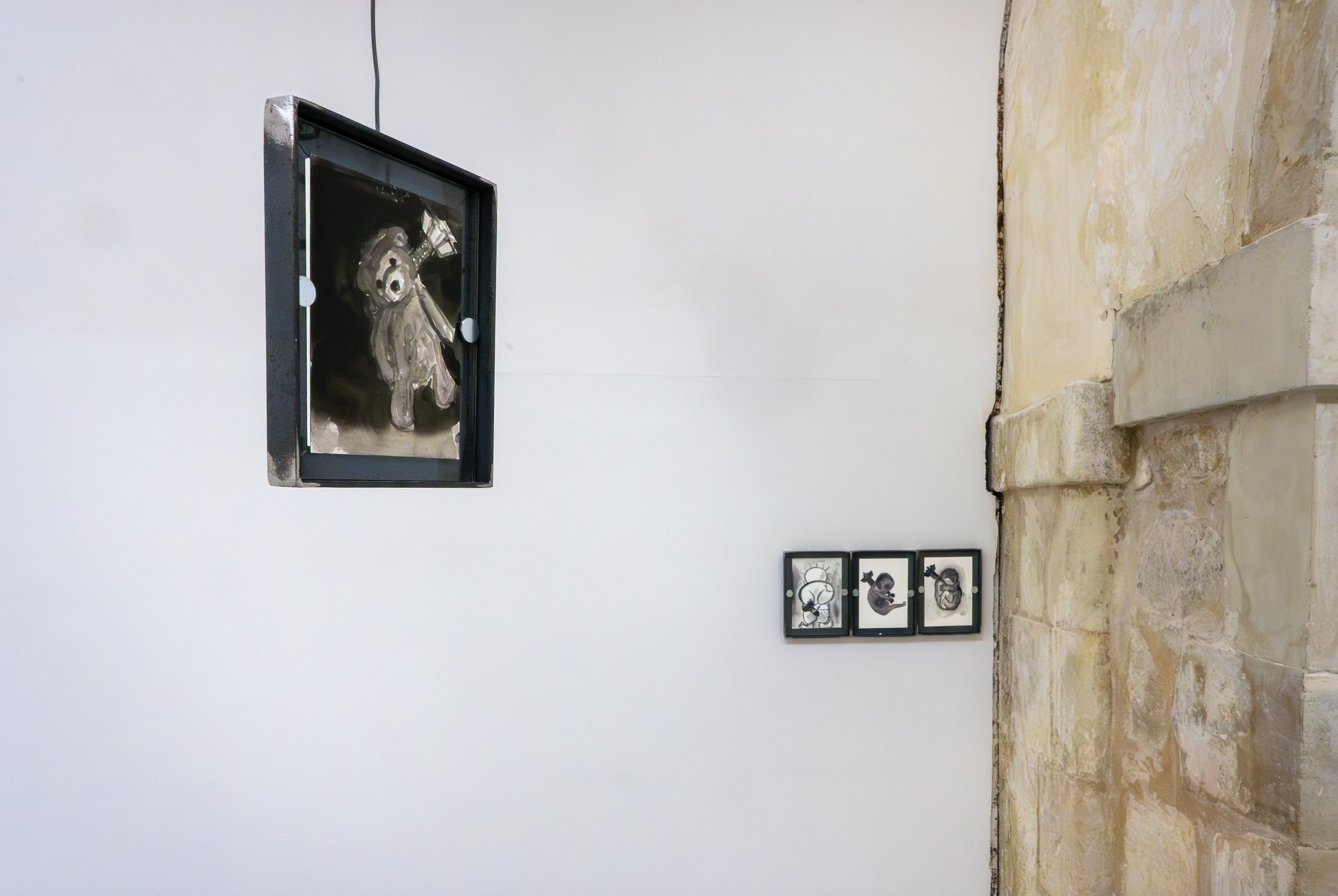 Long Live Gaza, installtion view, Malak Mattar solo show 2025, courtsey the artist and Laveronica arte contemporanea