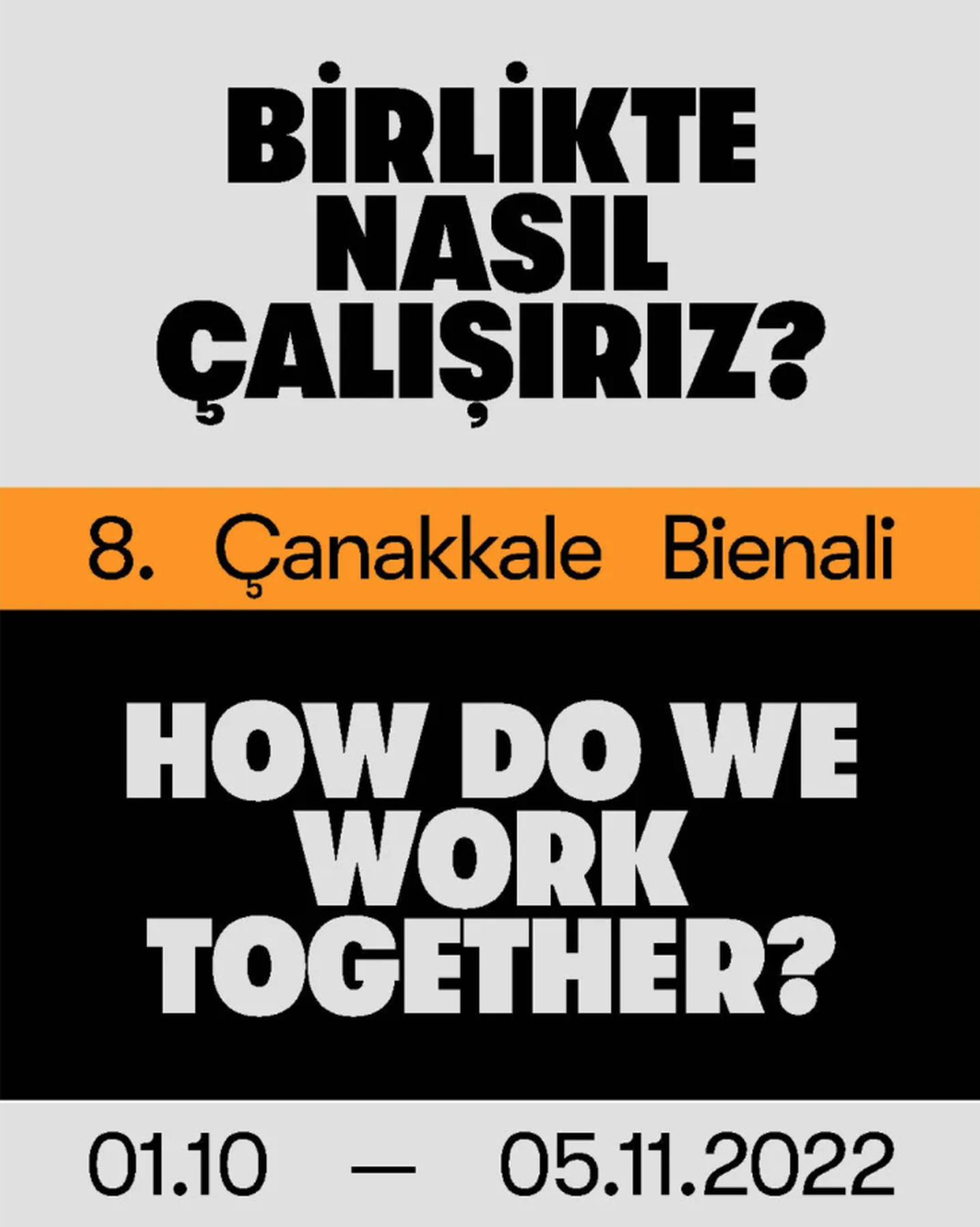 “How do we work together?”,8th Çanakkale Biennal