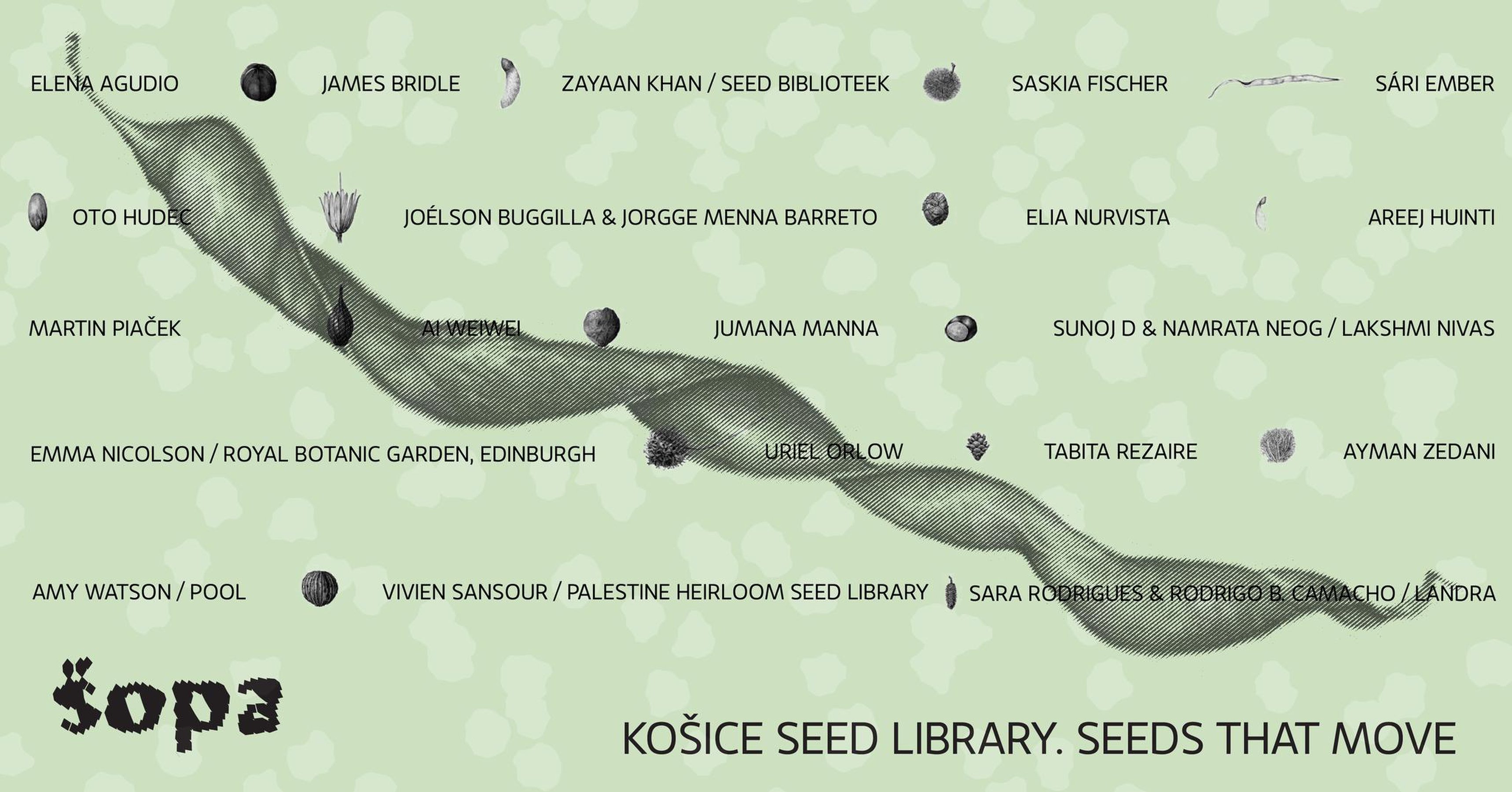 Košice Seed Library : Seeds that Move