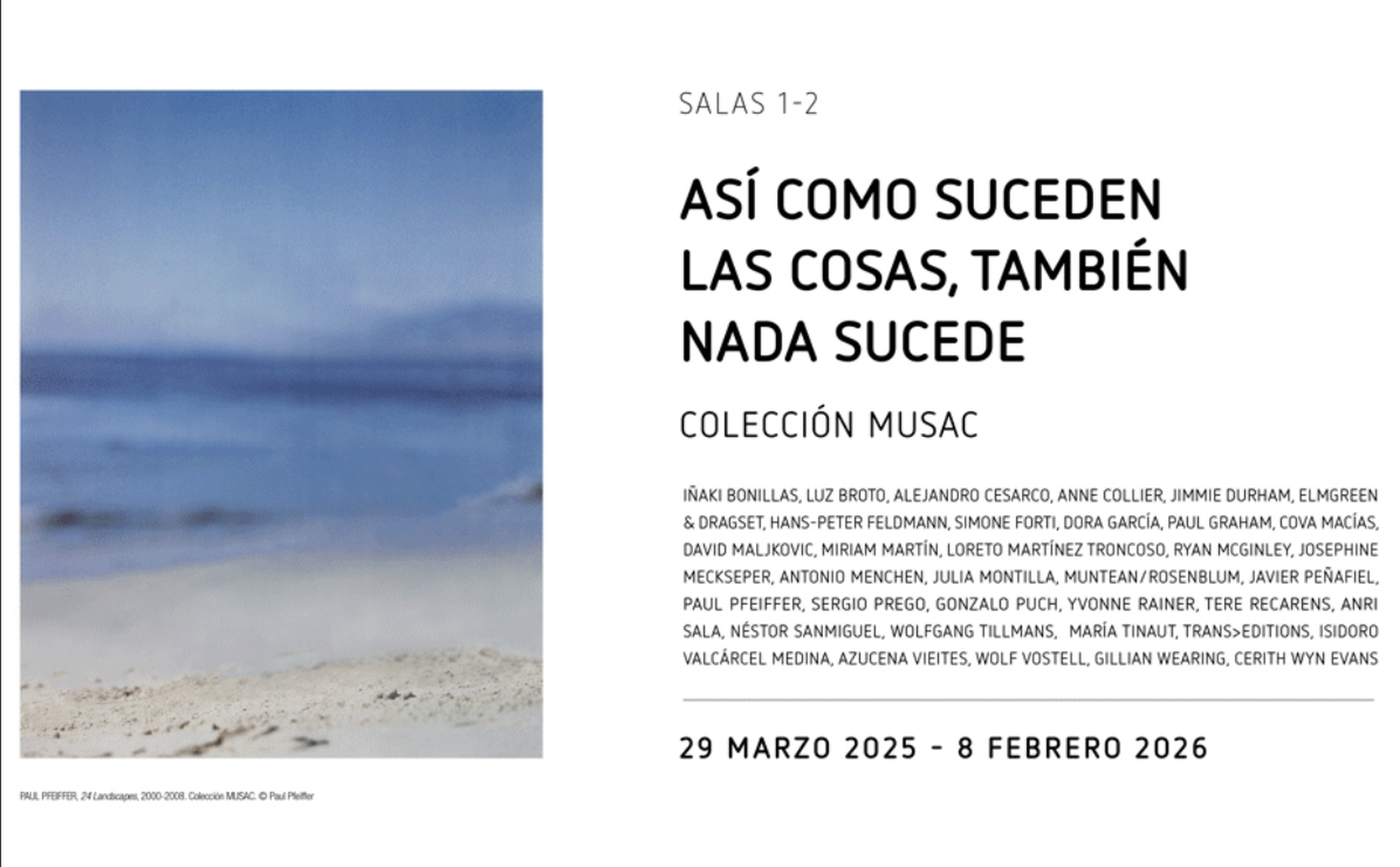 Así como suceden las cosas, también nada sucede Así como suceden las cosas, también nada sucede
