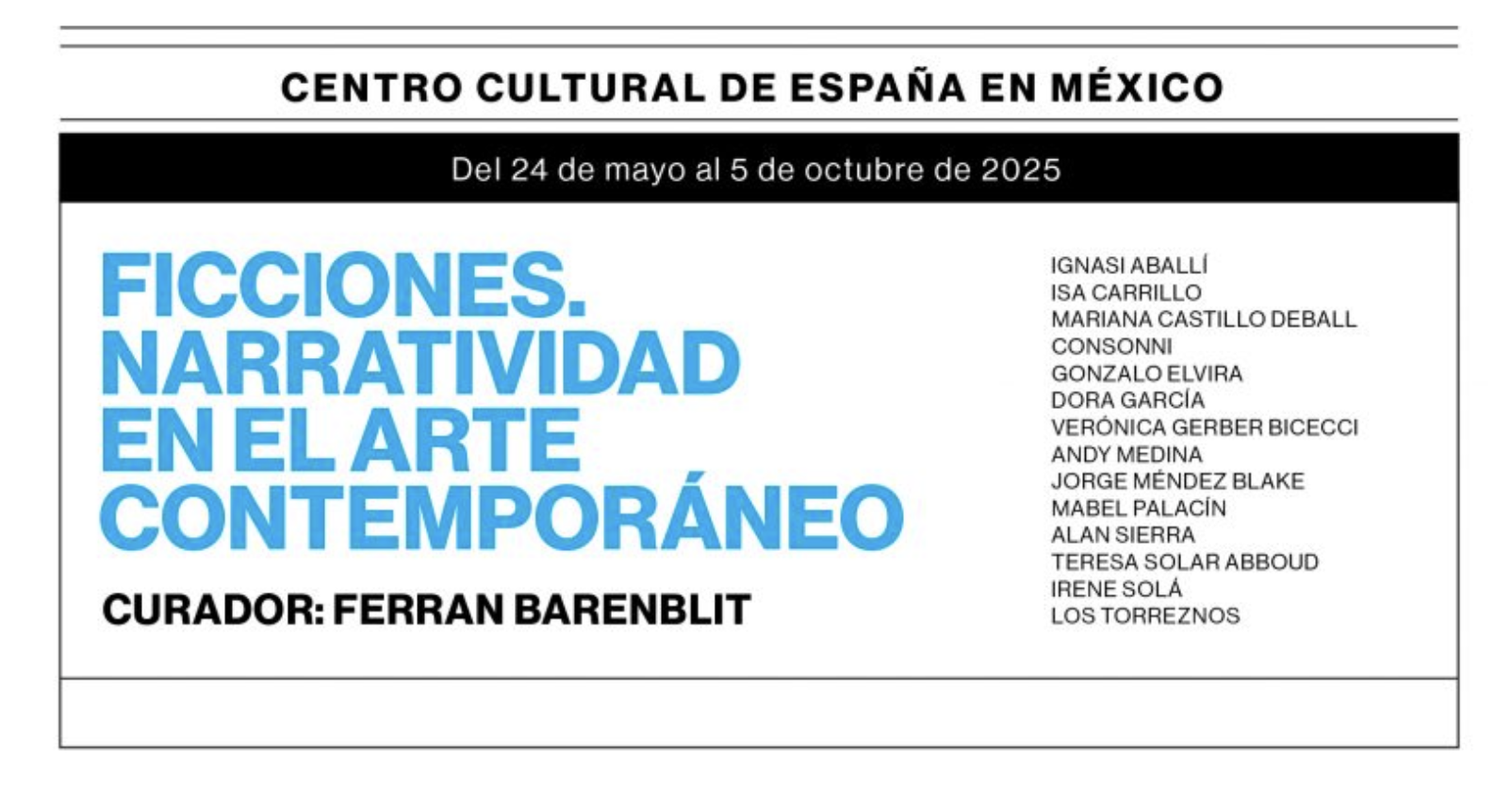 Ficciones. Narratividad en el arte contemporáneo Ficciones. Narratividad en el arte contemporáneo