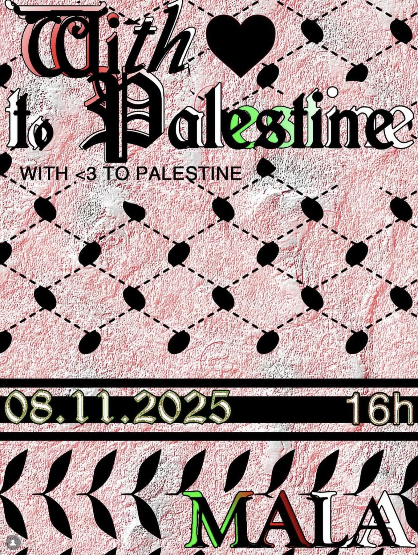 With ❤ to Palestine