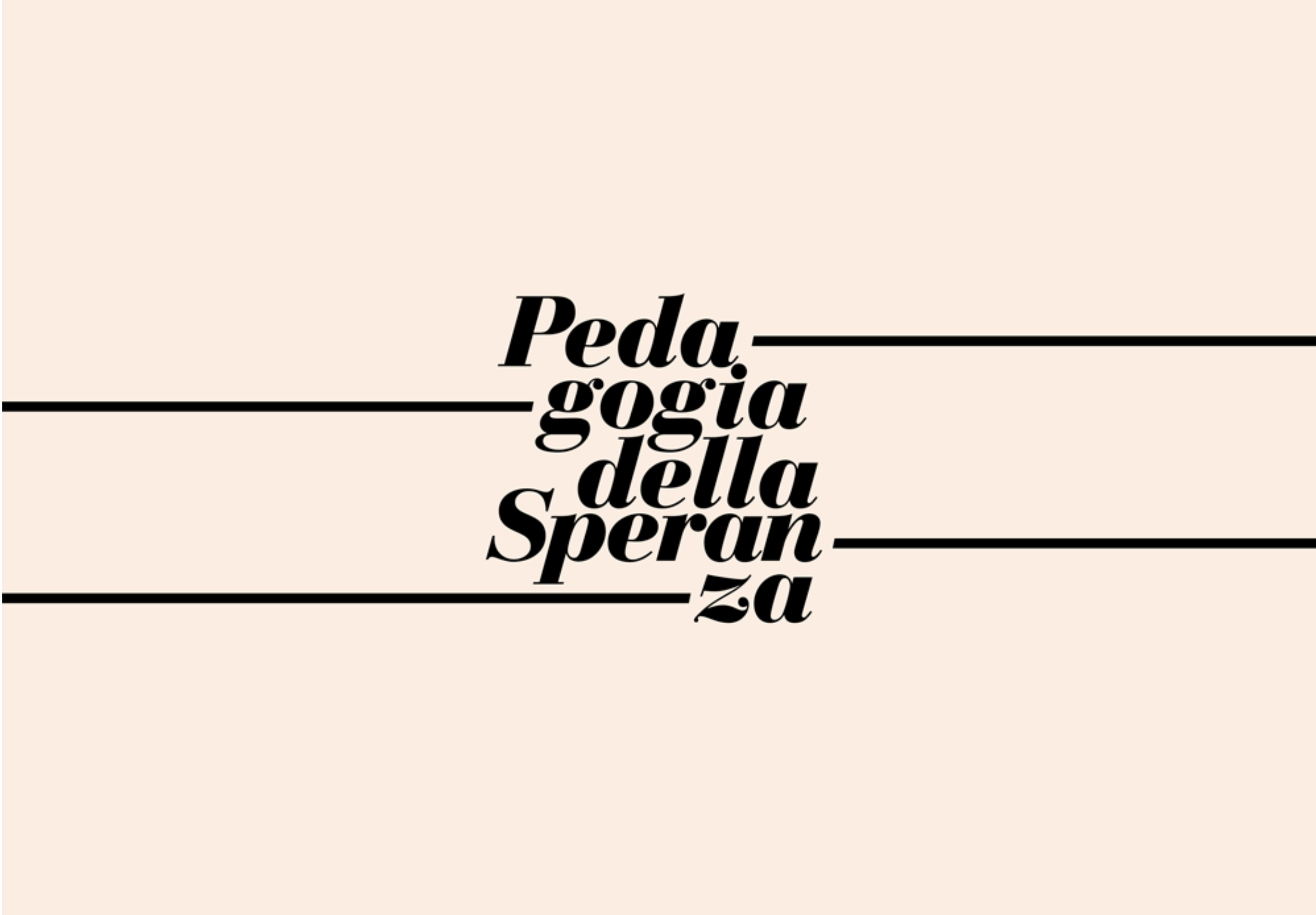 Pedagogia della Speranza - Tabula Plena
